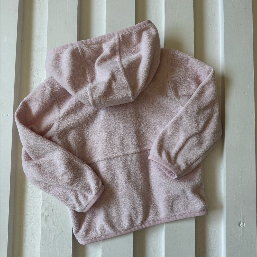 The North Face Light Pink Baby Fleece Hoodie - Picture 2 of 3